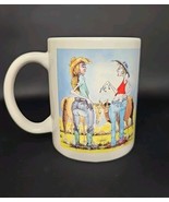 Leanin Tree Coffee Mug Daryl Reed With Age Comes Wisdom 1990s Western Humor - $22.20 CAD
