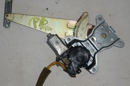 2003-2004 INFINITI G35 SEDAN REAR DRIVER LEFT DOOR WINDOW MOTOR & REGULATOR image 3