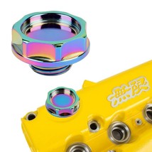 NEO CHROME-S2 BILLET RACING ENGINE OIL FILLER CAP FOR HONDA CIVIC ACURA ... - £9.64 GBP