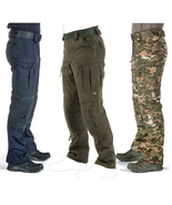 Mens Tactical Pants PRO Pioneer with Knee Protection Pad Army Cargo Trou... - £46.03 GBP