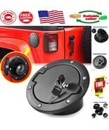 Sleek Locking Gas Door Cover for Jeep Wrangler JK (2007-2018) - Easy Ins... - $59.91 CAD