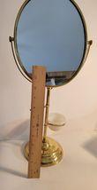 Shaving Mirror with Brush and Ceramic Cup image 9