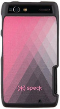 ✅ TWO PACK -  Motorola Droid Razr Pink Fitted Speck Phone Case - $8.88