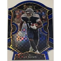 2020 Panini Select - A.J. Brown NFL Tennessee Titans #43 - Blue Die Cut ... - $6.92