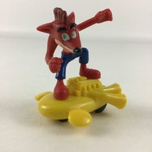 Crash Bandicoot Hardees Pull Back Racer Video Game Action Figure Vintage 2001 - $27.67