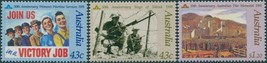 Australia 1991 SG1283-1285 WWII set MNH - $2.24