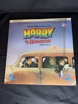Harry And The Hendersons Laserdisc Ld John Lithgow 1987 Don Ameche Bigfoot Vgc - £7.78 GBP