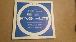 Abco Ring of Lite Fluorescent Lamp FC16T10/CW 40W 16-Inch Cool White 06030 (NEW) - £15.53 GBP