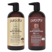 Pura d&#39;or Salon Inspired Biotin Shampoo &amp; Conditioner Duo - £52.84 GBP
