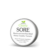 Clearly SORE, Sore Muscle Pain Relief with Hemp Oil and Copaiba Essentia... - £15.74 GBP