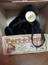 Vintage Children&#39;s Hobby Horse Port A Pony 2003 Rare Music Does Not Work - $39.59