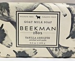 Beekman 1802 Goat Milk Soap Vanilla Absolute 9 oz  - £10.32 GBP