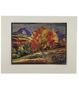 Vintage America the Beautiful Foil Print Portfolio by Phil Austin 4 10.5x8 - $71.74 CAD