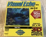 Visual Echo SUNLIT SEA 3D Effect Puzzle Hobbico Tropical Fish Dolphins C... - $29.03