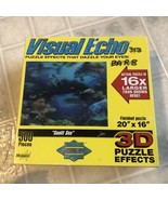Visual Echo SUNLIT SEA 3D Effect Puzzle Hobbico Tropical Fish Dolphins C... - £22.77 GBP