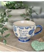 Blue Willow Floral Mug - $44.25 CAD