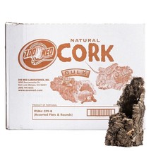 Zoo Med Natural Cork Rounds for Terrariums - Flats &amp; Rounds - 15 lb - £124.69 GBP