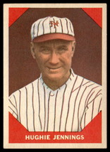 1960 Fleer Baseball Greats #67 Hughie Jennings VG-EX-B108R12 - $29.70