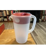 Rubbermaid 2.25 Quart Pitcher Clear/red - $14.01 CAD