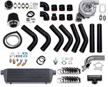 T3/T4 T04E Turbocharger Intercooler 11 PCS Kit For BMW E36 325i/325is i6... - $540.56