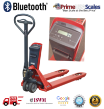 Bluetooth 4.0 Pallet Jack Scale 5,000 lb 48&quot; x 27&quot; Works with iOS &amp; Andr... - £3,128.28 GBP