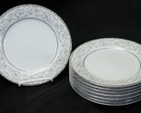 Noritake Oxford Salad Plates 8.25&quot; Lot of 8 - £39.15 GBP