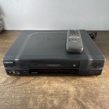 Toshiba M-662 VCR Player Recorder 4 Head Hi-Fi Stereo With Remote Tested... - $46.74