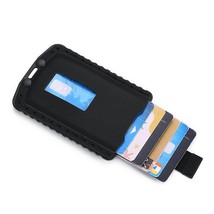   Slim Men Card Holder Wallet Money Bag 2022 Black Small Thin Pocket Wallet Male - £20.54 GBP