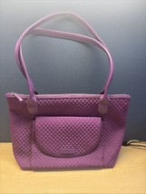 Vera Bradley Shoulder Bag Zip Purse quilted Purple - $29.03