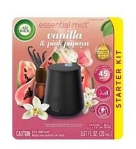 Air Wick Essential Mist Starter Kit (Diffuser + Refill), Vanilla and Pink Papaya - £15.94 GBP