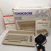 Commodore 64C Personal Computer w/ Box, Power Supply, System Guide &amp; Ins... - $224.99