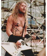 James Hetfield Metallica SIGNED 8" x 10" Photo + COA Lifetime Guarantee - $199.99