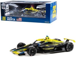 Dallara IndyCar #26 Colton Herta &quot;Gainbridge&quot; Andretti Autosport &quot;NTT In... - £71.91 GBP