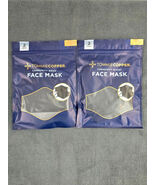 Tommie Copper Community Wear Face Mask - Black 2-pack - 4 Total Masks - $272.41 MXN