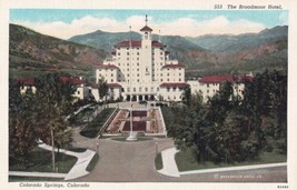 Broadmoor Hotel Colorado Springs CO Postcard D44 - £3.12 GBP