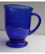 Large Anchor Hocking &quot;Starbucks&quot; Collectible Cobalt Blue Large Glass Cof... - $650.79 MXN