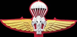 Honorary Class Royal Thai Army Parachutist, Wings Badge PIN Thailand - $20.00