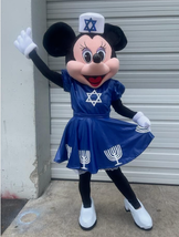 Hanukkah Minnie Mouse Character Mascot Costume Cosplay Party Event - $390.00