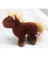 Ganz Webkinz Li&#39;l Kinz FUZZY BROWN HORSE 7&quot; Plush STUFFED ANIMAL Toy - $20.31 CAD