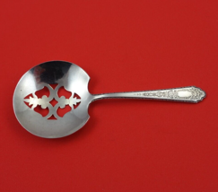 Mary II by Lunt Sterling Silver Nut Spoon Pierced 4 5/8&quot; Serving Heirloom - £38.77 GBP