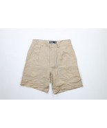 Vintage 90s Ralph Lauren Mens 32 Distressed Pleated Linen Tyler Shorts B... - $1,112.63 MXN