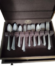 Oneida DEL MAR 1881 Rogers Silver Plate 1939 Silverware Flatware 73 pcs - £161.92 GBP