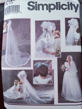 Simplicity Vintage Bridal Veil Patterns 8463 - £21.80 GBP
