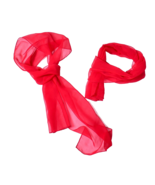 2 Red Sheer Women&#39;s Scarves - $11.34