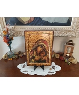 Exceptional Byzantine icon, Holy Virgin with Child Jesus - €136,85 EUR