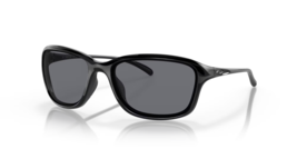 Oakley She&#39;s Unstoppable Sunglasses OO9297-0957 Polished Black W/ Grey Lens - $98.99
