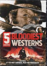 Bloodiest Westerns 5 Movies (Dvd) *New* Massacre Time, I Want Him Dead... - £8.41 GBP