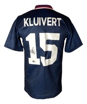 Patrick Kluivert Signed Ajax Umbro Soccer Large Jersey BAS - $320.09