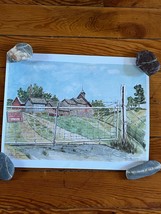 Ron Daggett Old Barns Imbus Farm Dubuque IA  Print – 11 x 14 inches – - £8.81 GBP
