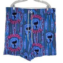 Marvel Multicolor Wakanda Black Panther Swim Trunks Shorts Size 2XL Men&#39;s - $20.53 CAD